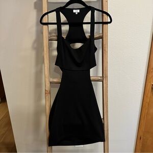 Tobi Black cutout Dress